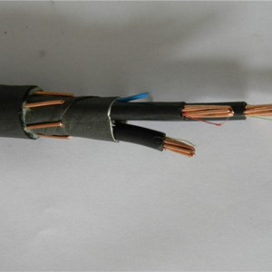 8 / 3AWG osztott koncentrikus kábel XLPE szigetelő PE / PVC dzseki